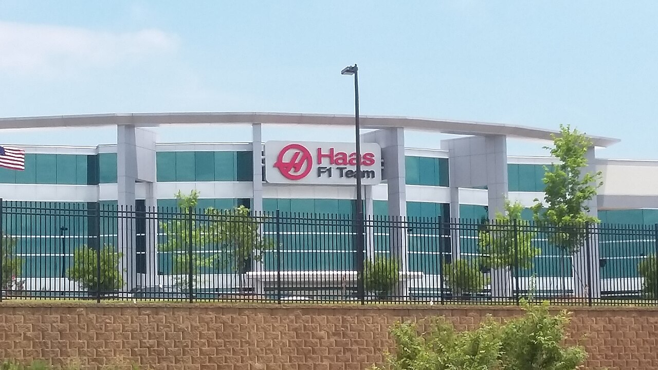 The Haas F1 Team's American headquarters